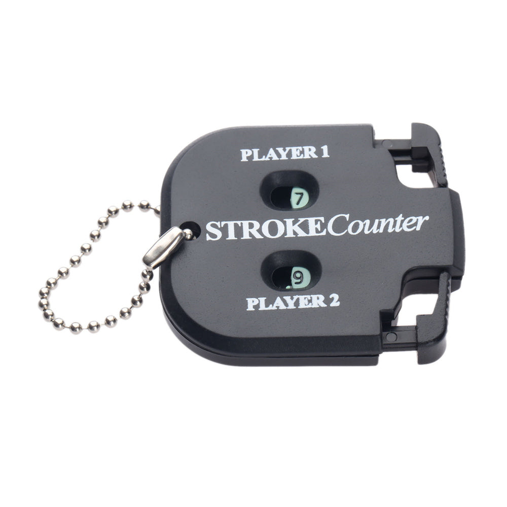 Golf Scorekaart Set – Leren Scoreboekje + Stroke Teller