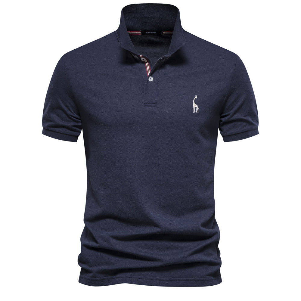 Men's Golf Polo Deer Design