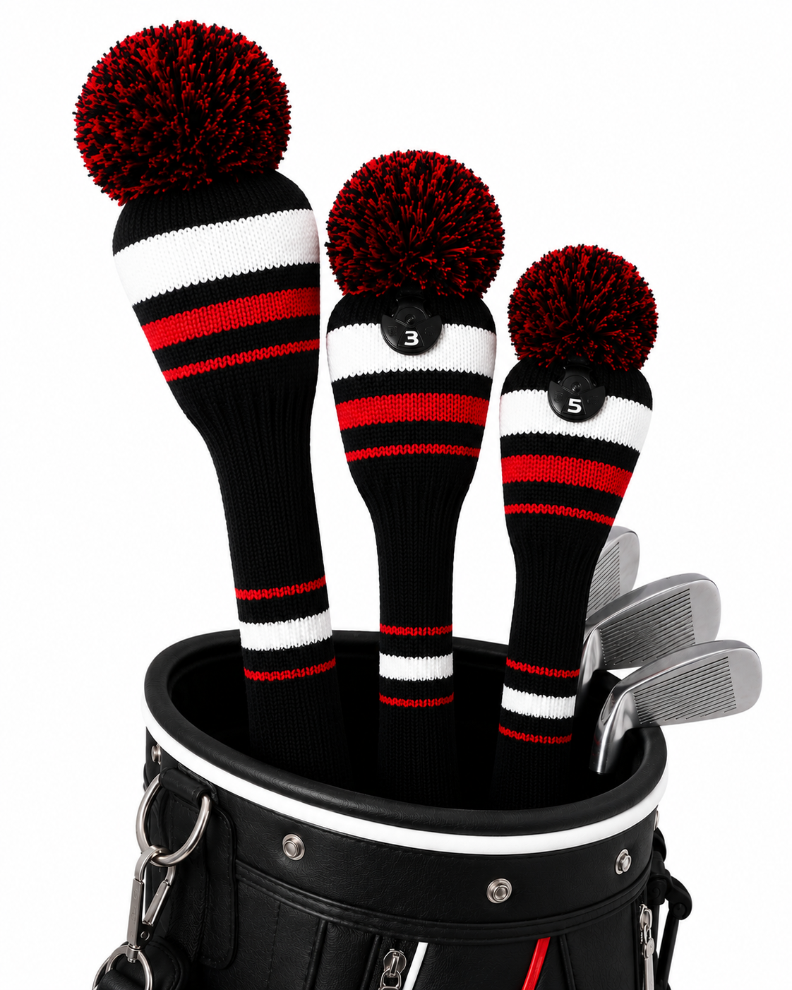 Golf Club Headcover Knitted Wool