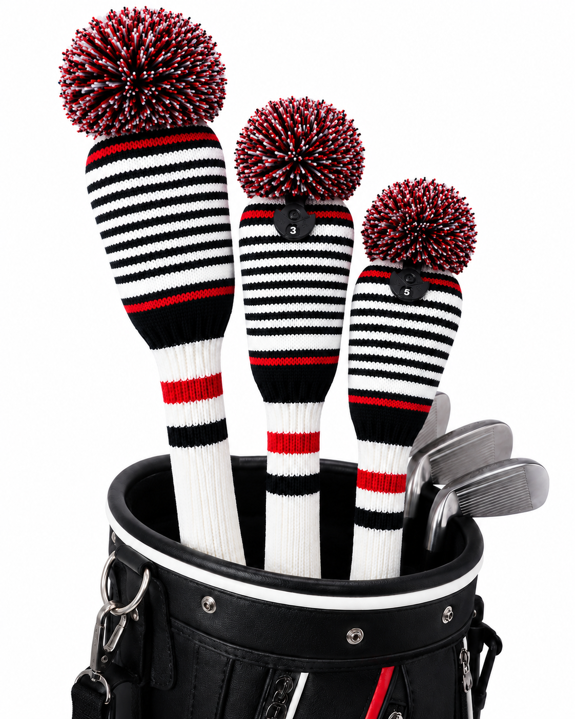 Golf Club Headcover Knitted Wool