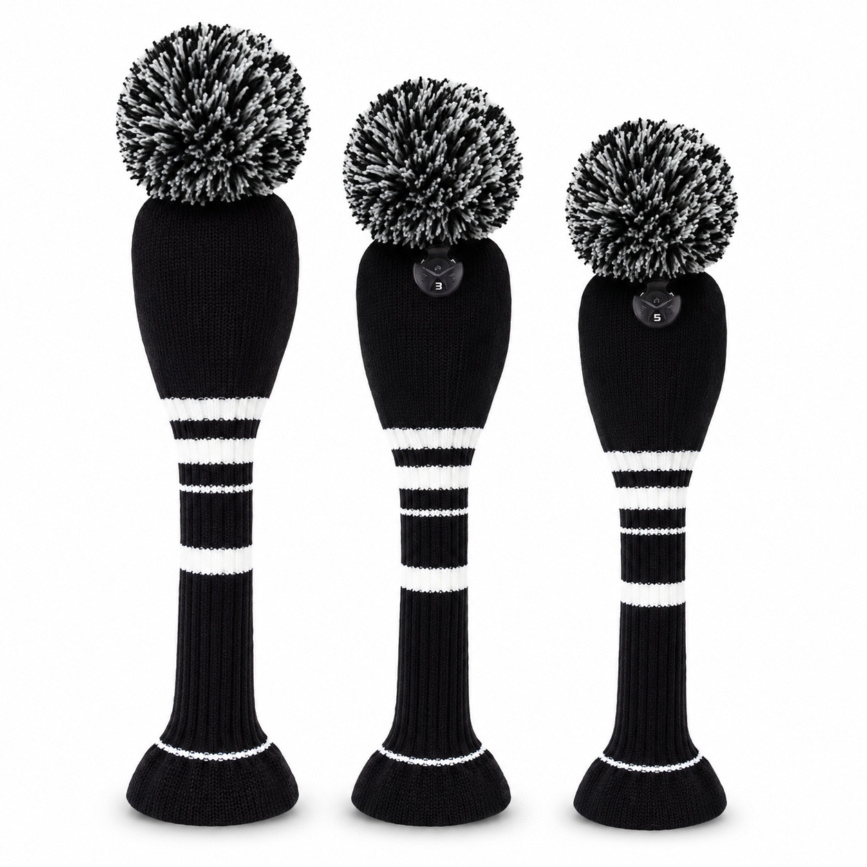 Golf Club Headcover Knitted Wool